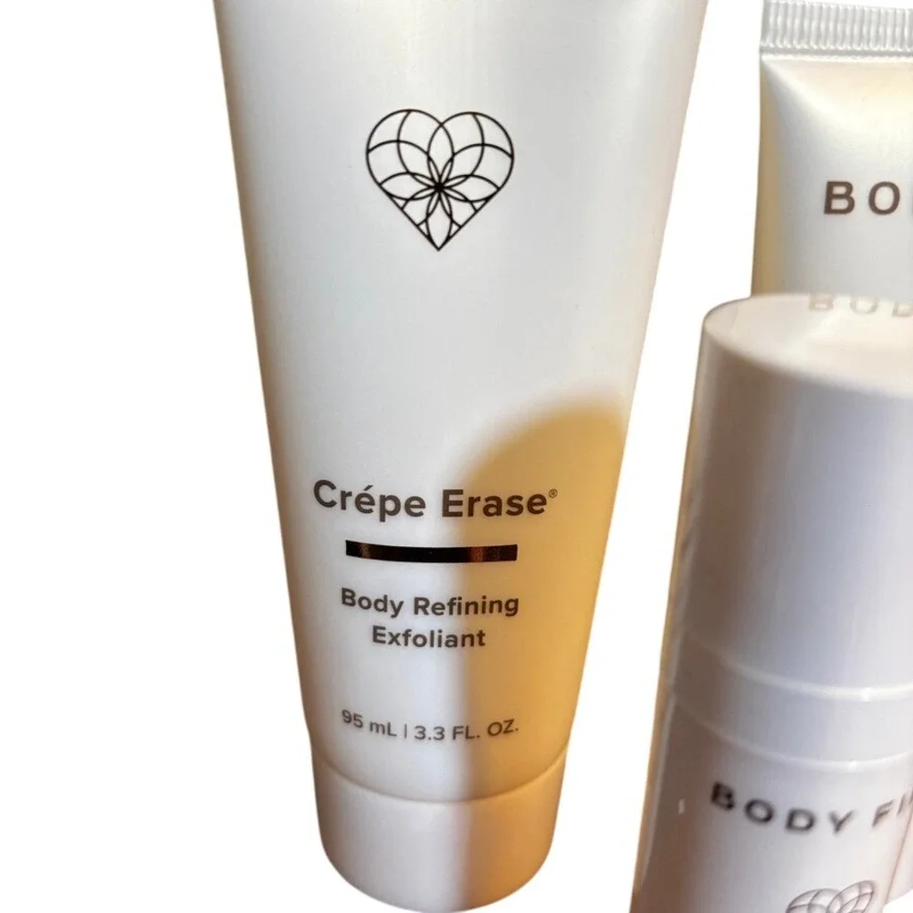 Body‎ Firm Crepe Erase Exfoliant Facial & Body Skincare Set